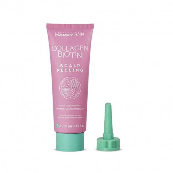 HAPPY HAIR Collagen & Biotin scalp peeling 